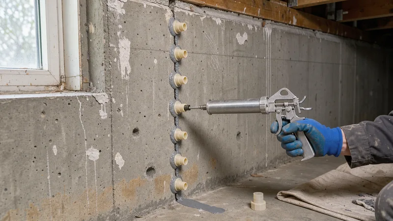 Foundation Crack Repair service in Akron, OH