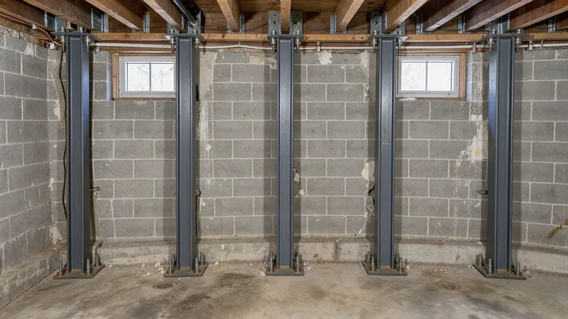 Steel I-Beam Wall Braces service in Akron, OH